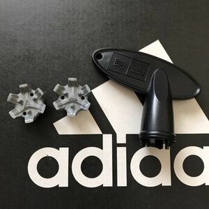 ◆未使用◆ adidas　アディダス　グレー　ゴルフシューズスパイク鋲　スパイクレンチ