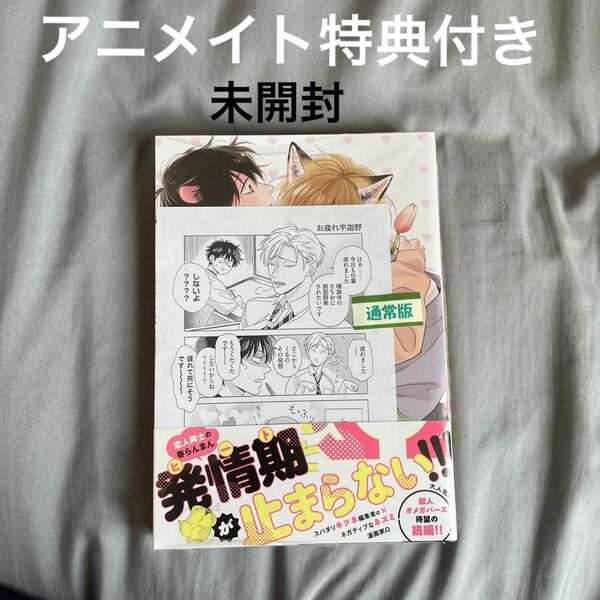 ごちそうΩはチュウと鳴く2巻 アニメイト特典