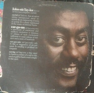 US 盤　johnnie taylor eargasm