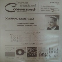 Enoch Light Command Latin Fiesta ペラジャケ_画像2
