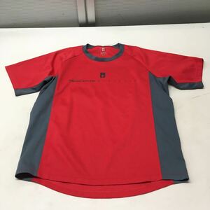 送料無料★DESCENTE デサント★半袖Tシャツ　トップス★Lサイズ★赤#50829sjj36