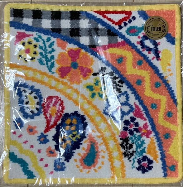 SALE】フェイラー タオルハンカチ チェスティ コラボ ペイズリー柄