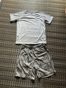 ワークマン　Find-Out ファインドアウト Tシャツ + ショートパンツ　セット　グレー　Mサイズ