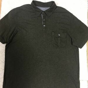 ゴルフ　半袖ポロシャツ　メンズ　COVINGTON USポロ チャコール　XL