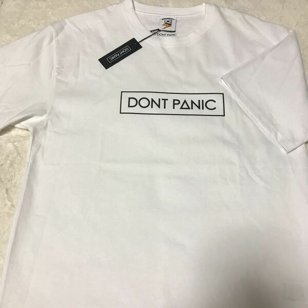 DONT PANIC 半袖Tシャツ サイズM 白　新品未使用タグ付き　定価５２８０円