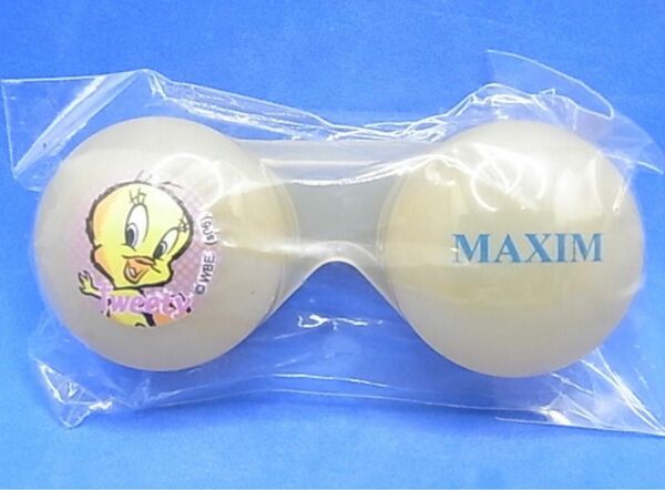 トゥイーティー　コンタクトレンズ ケース　MAXIM　非売品