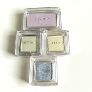 【未使用あり】T'ESTIMO テスティモ カラーアイズ&カラーライティング 4点セット カネボウ アイシャドウ フェイスカラー