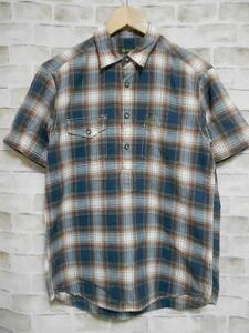 * prompt decision *[AIGLE Aigle ] pull over short sleeves shirt sizeS