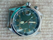 美品　SEIKO Alpinist　セイコー　アルピニスト　グリーン文字盤 25石 4S15-6000 自動巻きメカニカル_画像9