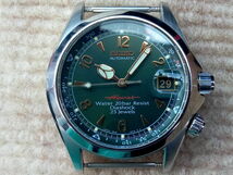 美品　SEIKO Alpinist　セイコー　アルピニスト　グリーン文字盤 25石 4S15-6000 自動巻きメカニカル_画像2