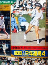 稀覯本!!　恒文社発行　月刊『軟式テニス』1979年1月号　通算第41号_画像2