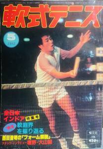 月刊『軟式テニス』1983年5月号　通算第93号　　恒文社刊（現　ソフトテニスマガジン）