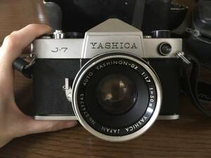  прекрасный товар Yashica YASHICA камера однообъективный зеркальный YASHICA J-7 сделано в Японии 