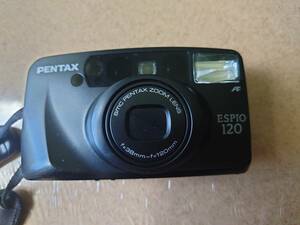 ペンタックス ESPIO 120 作動確認済み　　　　　　　　※フィルム用カメラです※使用感あります