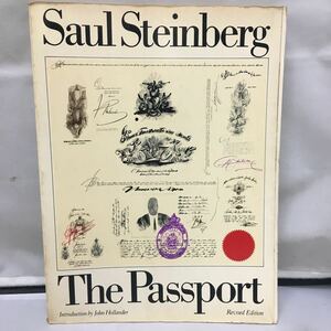  book of paintings in print [Saul Steinberg The Passport ] sole * start Inver g passport book@ design 