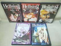 DVD 『ヘルシング Hellsing Rescript 全5巻セット』アニメ/平野耕太/中田譲治/榊原良子/折笠富美子/清川元夢/ 08-8166_画像2