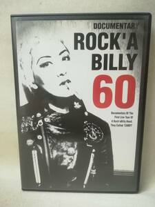 DVD [DOCUMENTARY ROCK*A BILLY 60] Японская музыка /CANDY/CREAM SODA/ документальный / контри-рок /3000 листов ограничение / 08-8008