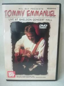 DVD『TOMMY EMMANUEL / LIVE AT SHELDON CONCERT HALL[輸入盤]』洋楽/トミー・エマニュエル/ギタリスト/ 08-8122
