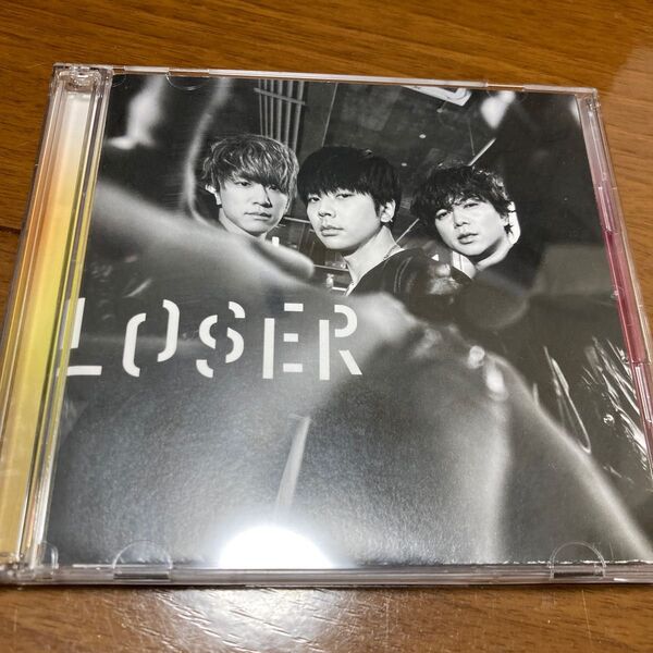 初回“LOSER盤Blu-ray付 NEWS CD+Blu-ray/LOSER/三銃士