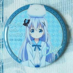 【新品】 ご注文はうさぎですか?? ごちうさ 缶バッジ チノ 040