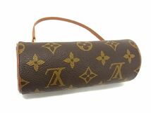 ■極美品■ LOUIS VUITTON ルイヴィトン モノグラム パピヨン用ポーチ 小物入れ マルチケース レディース ブラウン系 AP2290_画像2