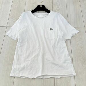 アーバンリサーチドアーズ　オーバーサイズ　白　半袖トップス カットソーTシャツ　ポケットTシャツ