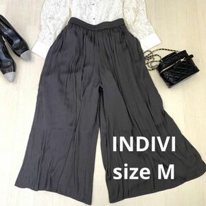 INDIVI D. серый гаучо брюки size M