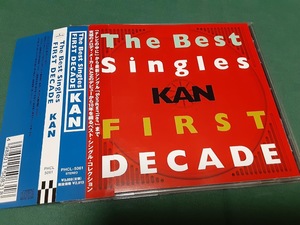 KAN◆『The Best Singles FIRST DECADE』ユーズドCD