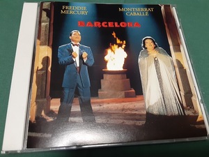 FREDDIE MERCURY　フレディ・マーキュリー　MONTSERRAT CABALLE　モンセラート・カバリェ◆『バルセロナ』国内盤CDユーズド品