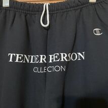 人気 定価21600円『TENDER PERSON』ADVERTISEMENT PANTS テンダーパーソン スウェットパンツ champion チャンピオン 古着 M_画像4
