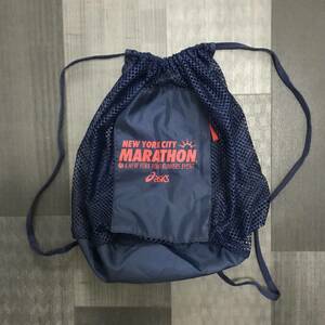 アシックス　ニューヨークシティマラソン メッシュ リュック　軽量 約130g　通気性◯　New York City Marathon ASICS