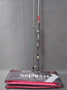 8`4 中古美品 SHIMANO シマノ Sephia XR セフィア エックスアール S86M 保証書・収納袋付属