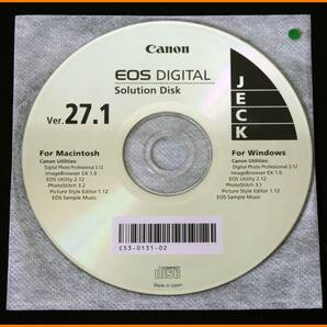 【送料無料】ソフト★キャノン EOS DIGITAL Solution Disk（Ver.27.1）緑