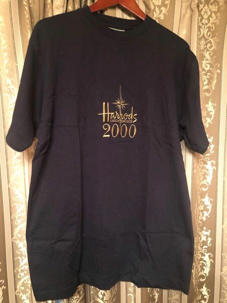 Harrodsハロッズ　2000年記念のTシャツ 半袖Tシャツ