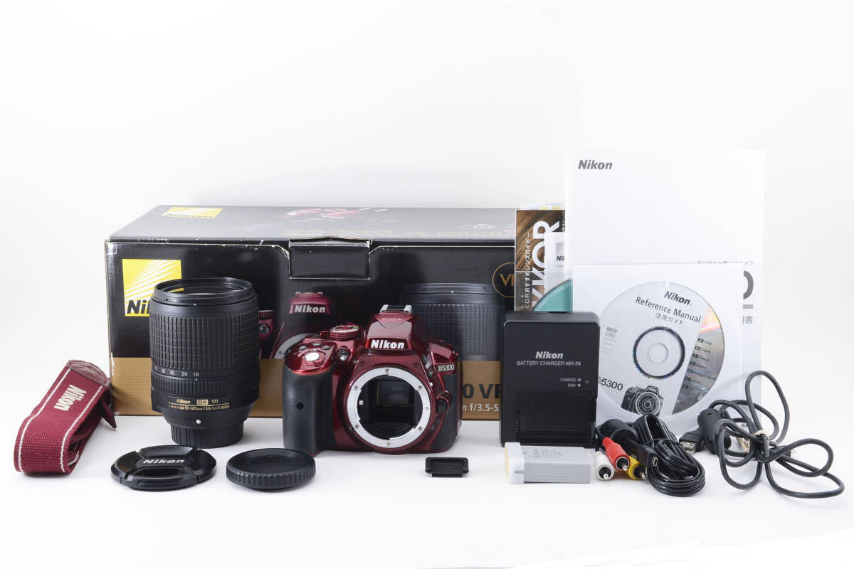 Nikon デジタル一眼レフカメラ D5300 18-140VR レンズキット グレー