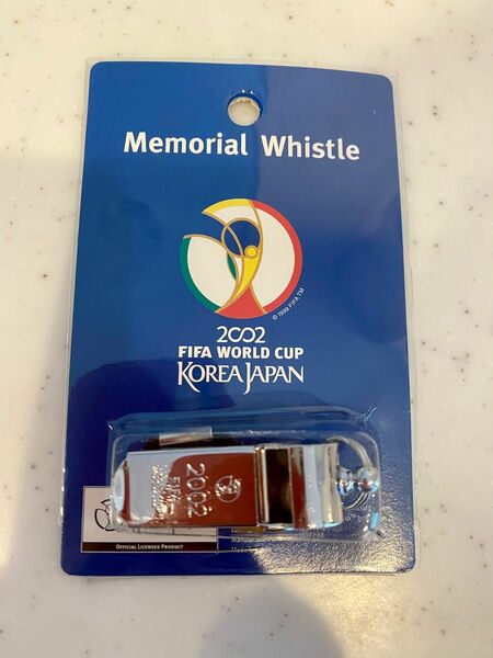 【新品・未開封】2002 FIFA ワールドカップ　メモリアルホイッスル