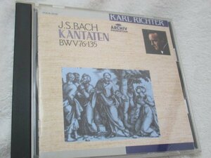 バッハ：カンタータ選集(12) BWV76・135 【CD】リヒター指揮　ミュンヘン・バッハ・管弦楽団・合唱団