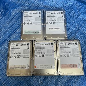 【サイズ60で発送】FUJITSU 富士通 HDD MHW2040AC 40GB 5個セット ジャンク品