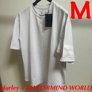 Hurley × MASTERMIND WORLD[PHANTOM TEE Phantom чай ][M размер ] Harley тормозные колодки ma Индия world специальный заказ короткий рукав футболка белый [ новый товар ]