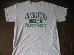 ★ US古着 カレッジTシャツ / OHIO UNIVERSITY アメカジ / M程度(肩幅48cm身幅49cm着丈69cm) ★