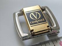 B08 ベルト バックル belt buckle CASA VOGUE 留め具 金具 ファッション 小物 装飾 服飾 アクセサリー 送料無料_画像2