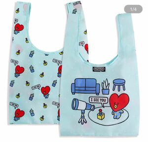 BT21 台湾限定品　エコバッグ コンビニサイズ　TATA