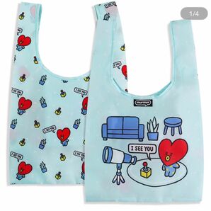 BT21 台湾限定品　エコバッグ コンビニサイズ　TATA