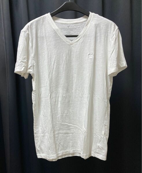メンズ Vネック Tシャツ ホワイト 【未使用】　　　　アメリカンイーグル