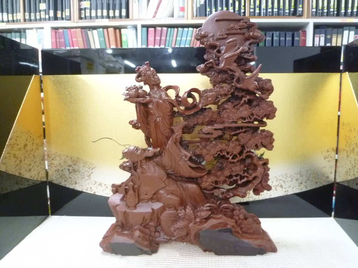 2023年最新】ヤフオク! -鶴 置物(美術品)の中古品・新品・未使用品一覧