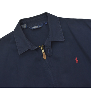 90s USA製 POLO by Ralph Lauren ポロ ラルフローレン スウィングトップ ネイビー size.L