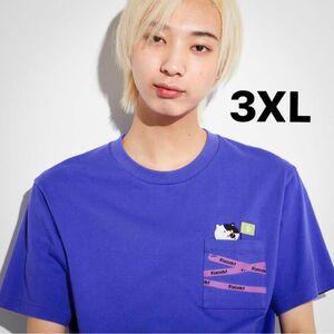 ユニクロ　スプラトゥーン3 UT メンズ　Tシャツ　ブルー　3XL 新品未使用　タグ付き