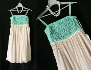  wedding *. call * flower motif * formal dress *bai color *38|9 number ** stock disposal price cut 