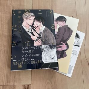 BLコミック 藤咲ねねば わるいこと、教えてください 小冊子付き アニメイト特典