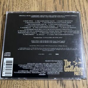 【サントラCD】映画 ゴッドファーザー パート3 オリジナルサウンドトラック The Godfather Part Ⅲ【中古】ニーノ・ロータ コッポラの画像3